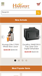 Mobile Screenshot of harvestessentials.com
